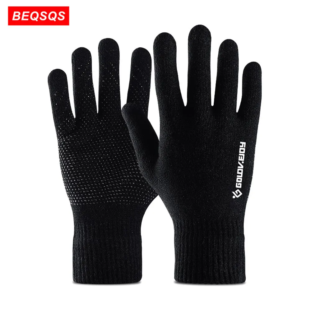 1 Pair Winter Gloves Knit Mitten Anti-slip Touch Screen Gloves Full-finger Wool Warm Gloves Running Gloves for Women Men
1 Pair Winter Gloves Knit Mitten Anti-slip Touch Screen Gloves Full-finger Wool Warm Gloves Running Gloves for Women Men
