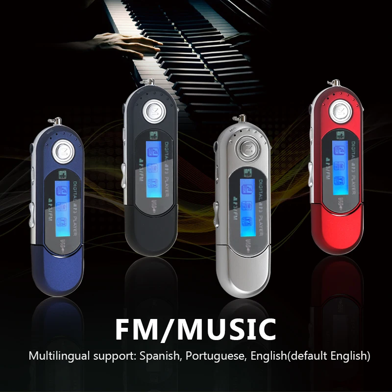 Portable Mini USB Flash LCD Digital MP3 Player Support Flash 32GB TF Card Slot Music Player FM Radio 2020 new
Portable Mini USB Flash LCD Digital MP3 Player Support Flash 32GB TF Card Slot Music Player FM Radio 2020 new