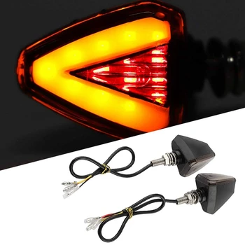 Motorcycle Turn Signal Light Bulb, 1Pair LED Turn Signal Daytime Running Light Blinker Flasher Indicator Light Universal for MTV
Motorcycle Turn Signal Light Bulb, 1Pair LED Turn Signal Daytime Running Light Blinker Flasher Indicator Light Universal for MTV