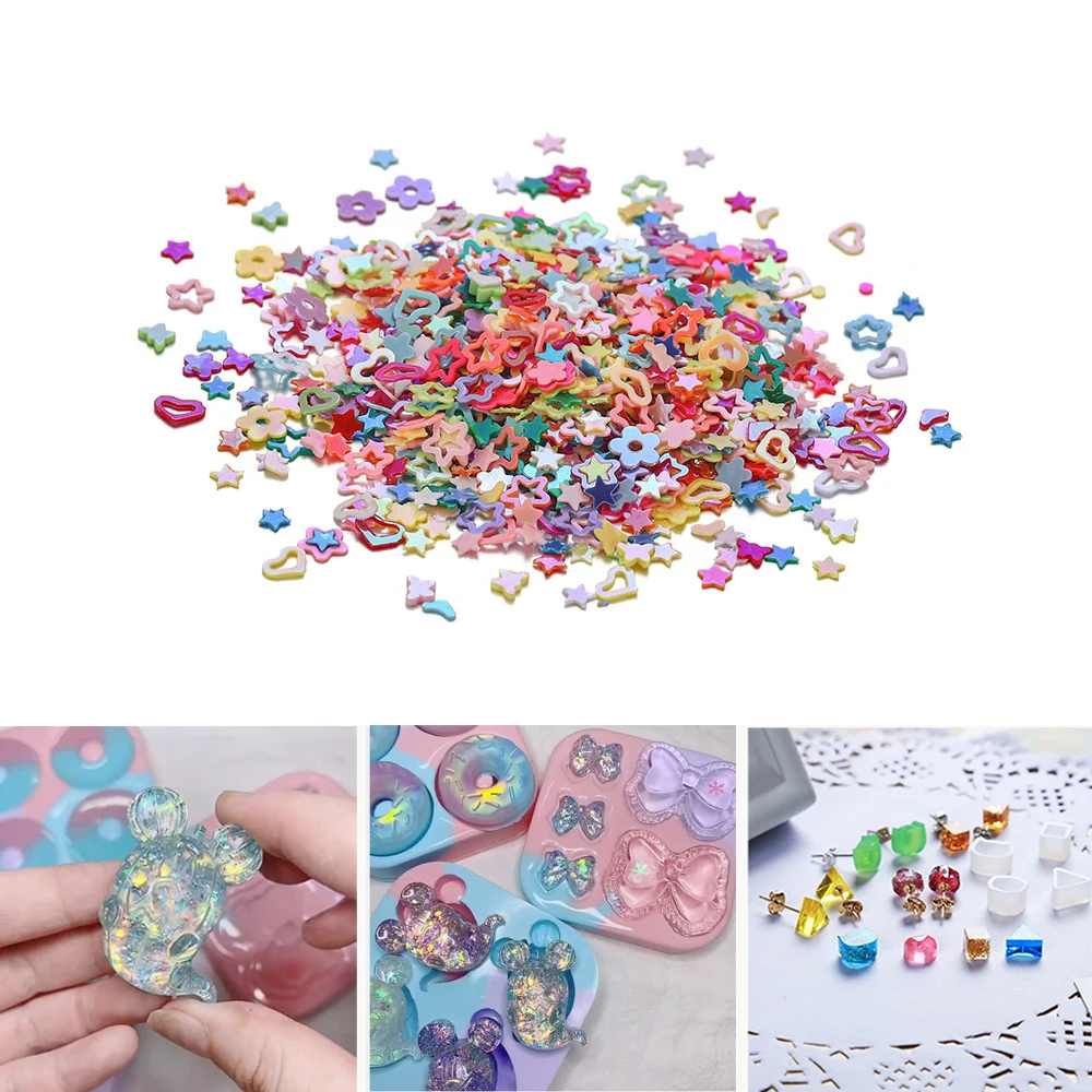 30g/set Nail Art Decoration Sequins Glitter Star Moon Nail Stickers For DIY Jewelry Making Epoxy Resin Mold Filling Accessories
30g/set Nail Art Decoration Sequins Glitter Star Moon Nail Stickers For DIY Jewelry Making Epoxy Resin Mold Filling Accessories