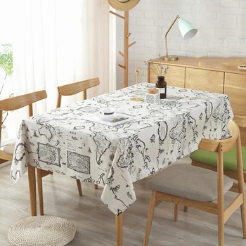 Cotton Linen Table Cover Map Printed Tablecloth Dining Kitchen Table Cloth Decorative Table Cloth Rectangular Tablecloth Decor
Cotton Linen Table Cover Map Printed Tablecloth Dining Kitchen Table Cloth Decorative Table Cloth Rectangular Tablecloth Decor