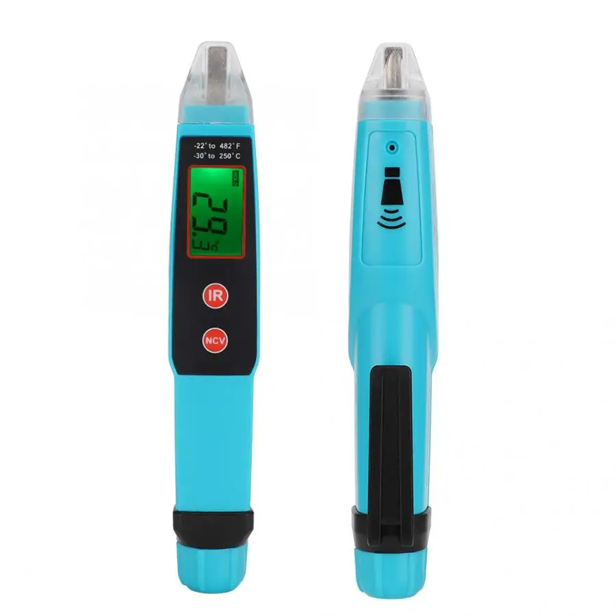 Portable Infrared Non-Contact Electric Test Pen Electricity Detector with LCD Display Electricity Detector
Portable Infrared Non-Contact Electric Test Pen Electricity Detector with LCD Display Electricity Detector