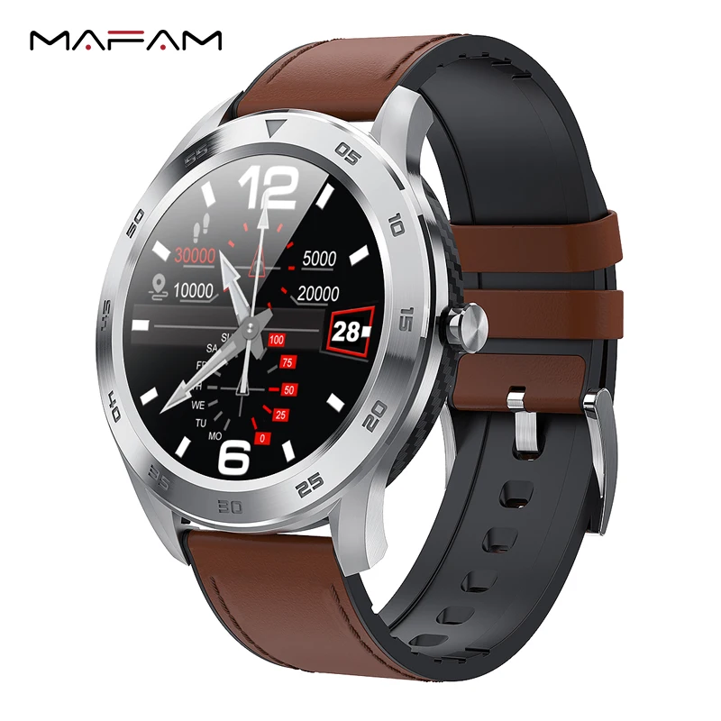 MAFAM DT98 Smart Watch Full Screen Touch Bluetooth 1.3 inch Call Dial EEG Heart Rate Blood Pressure Monitor IP68 Waterproof
MAFAM DT98 Smart Watch Full Screen Touch Bluetooth 1.3 inch Call Dial EEG Heart Rate Blood Pressure Monitor IP68 Waterproof
