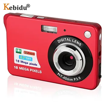 

2.7" 720P Portable Mini Camera 18MP 8x Zoom TFT LCD HD Digital Camera Video Camcorder DV Anti-Shake Photo For Children Kids Gift