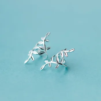 925 Sterling Silver Small Leaf Shape No Pierced Ear Cuffs Cartilage Clips on Earrings Without Piercing Fine Jewelry for Women
925 Sterling Silver Small Leaf Shape No Pierced Ear Cuffs Cartilage Clips on Earrings Without Piercing Fine Jewelry for Women