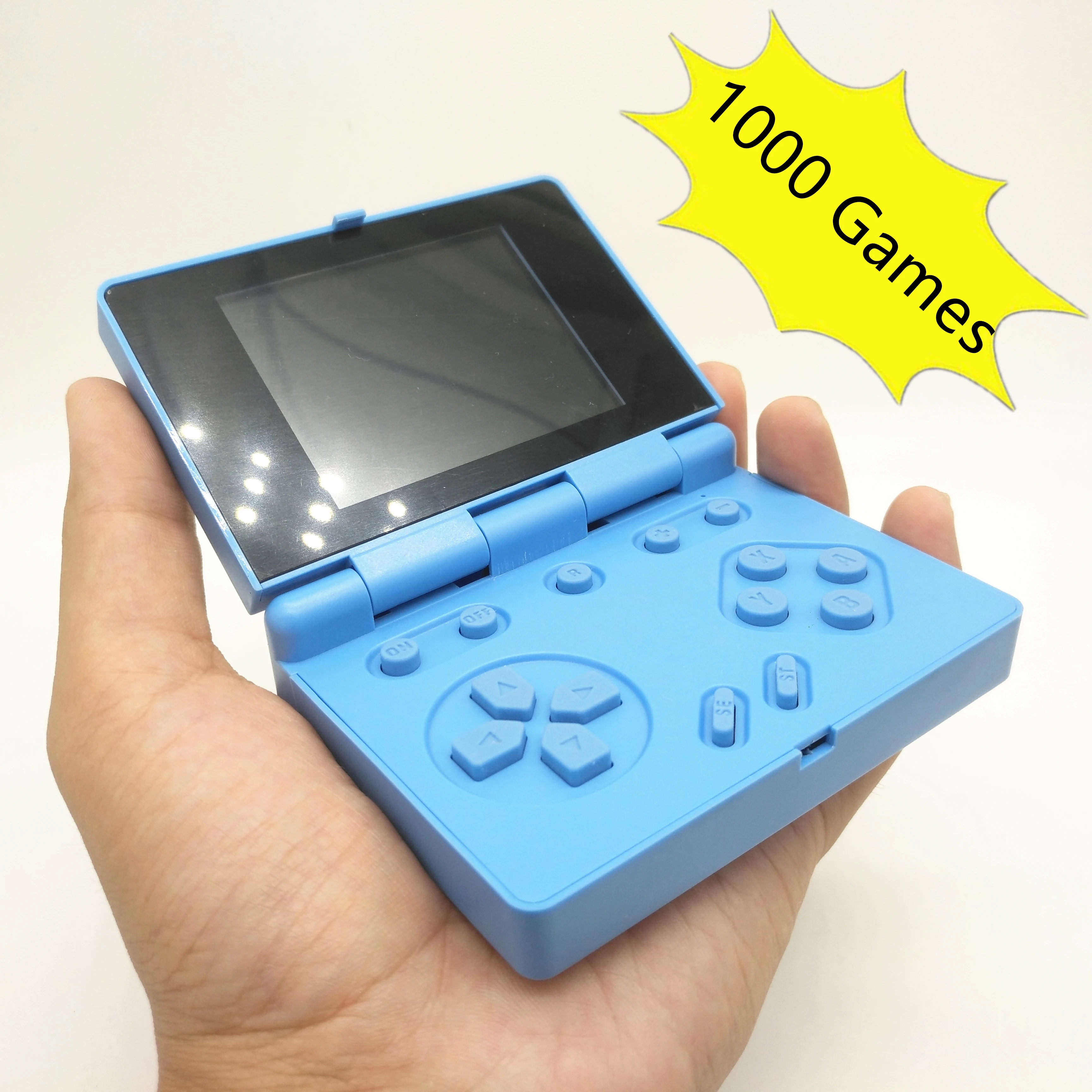3 Inch Screen Retro Handheld Game Console Portable Game Player for Nes Games with 1000 Built-in Games AV Out Rechargeable
3 Inch Screen Retro Handheld Game Console Portable Game Player for Nes Games with 1000 Built-in Games AV Out Rechargeable