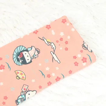 half meter high grade artificial cotton cat girl print fabric soft cloth for garment dress children's apparel material B384
half meter high grade artificial cotton cat girl print fabric soft cloth for garment dress children's apparel material B384