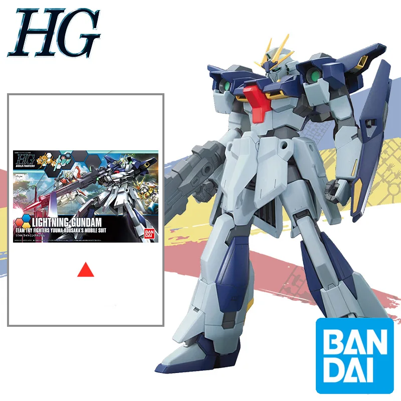 13cm Bandai HGBF 020 1/144 LIGHTNING Created Lightning Gundam Build Fighter Model Action Figure Collectible | Игрушки и хобби