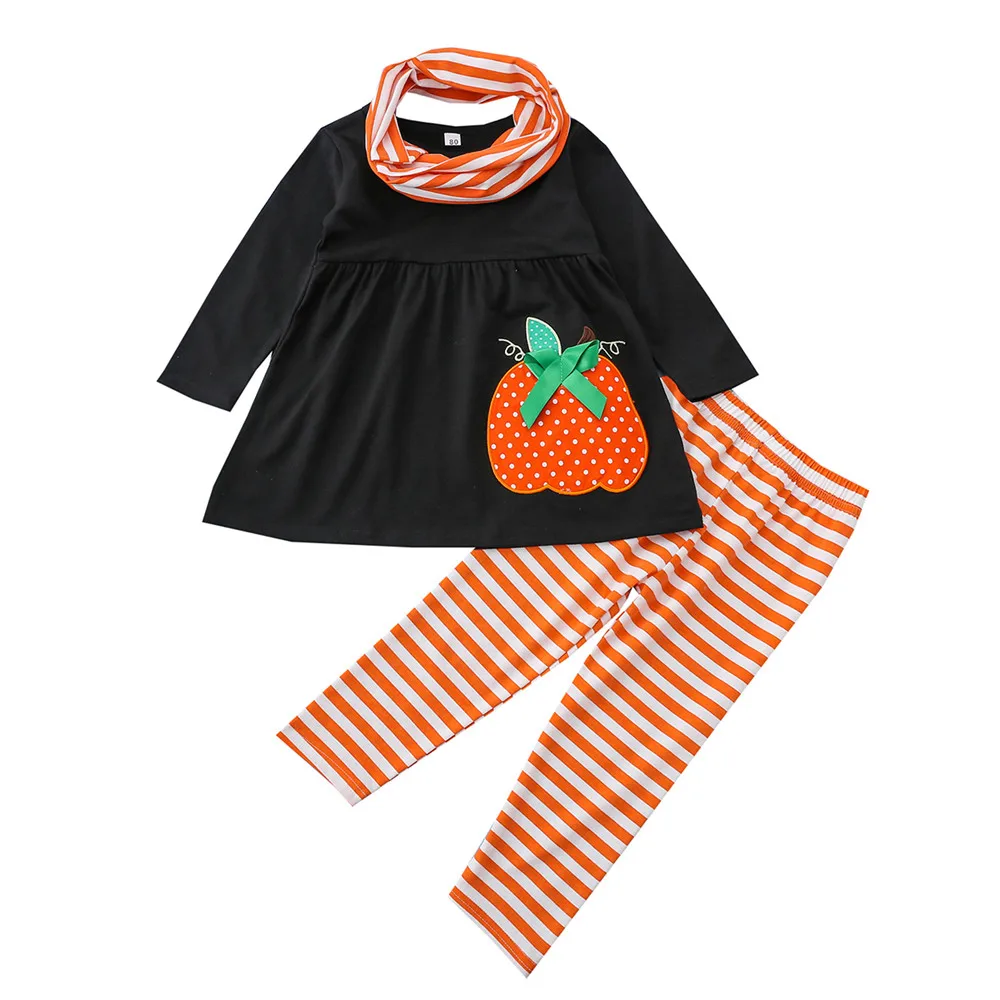 Фото Модель 2021 года стильная одежда для маленьких девочек на Хэллоуин платье с