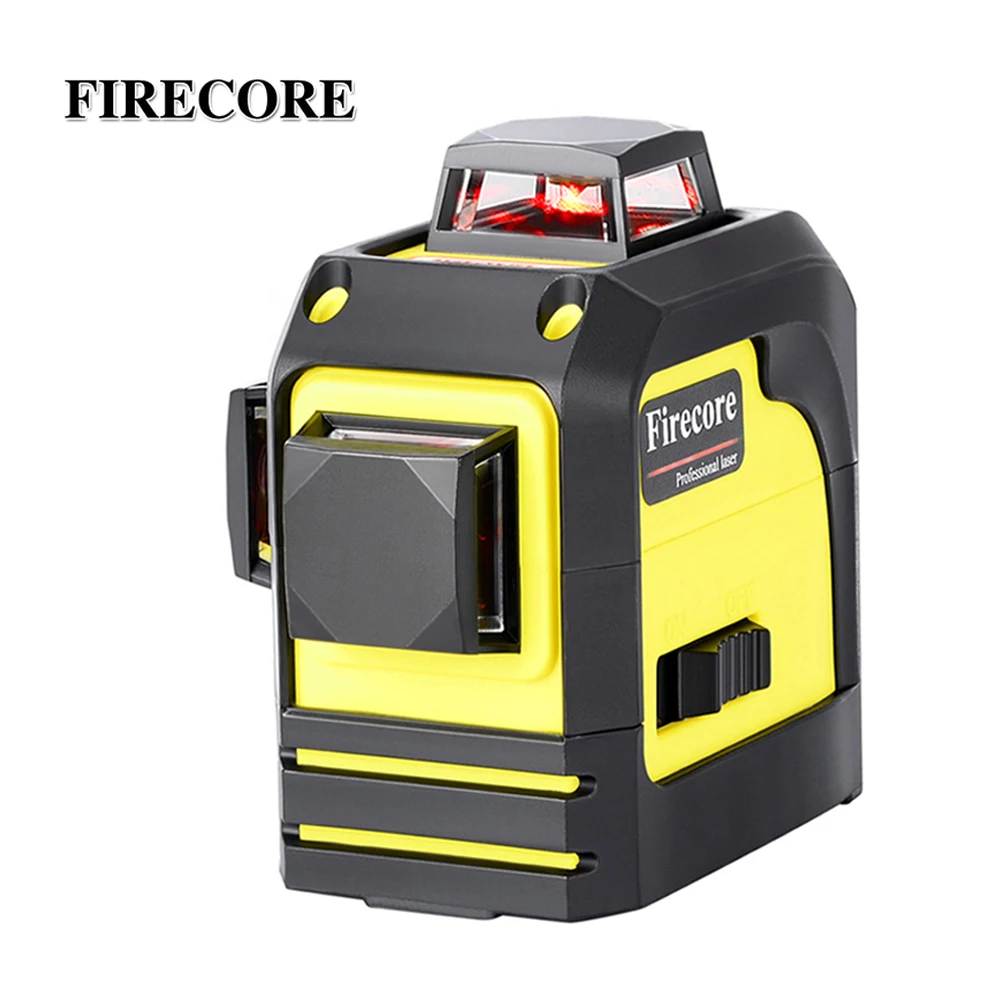FIRECORE 12Lines 3D F93TR Laser Level Self-Leveling 360 Horizontal And Vertical Cross Super Powerful Red Laser Beam Line
FIRECORE 12Lines 3D F93TR Laser Level Self-Leveling 360 Horizontal And Vertical Cross Super Powerful Red Laser Beam Line