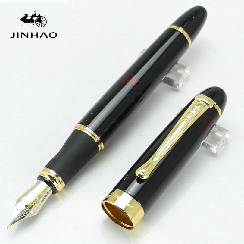 JINHAO X Iraurita Fountain Pen High Quality Full Metal Golden Clip Luxury Pen Office School Stationery Material Supplies 
JINHAO X Iraurita Fountain Pen High Quality Full Metal Golden Clip Luxury Pen Office School Stationery Material Supplies