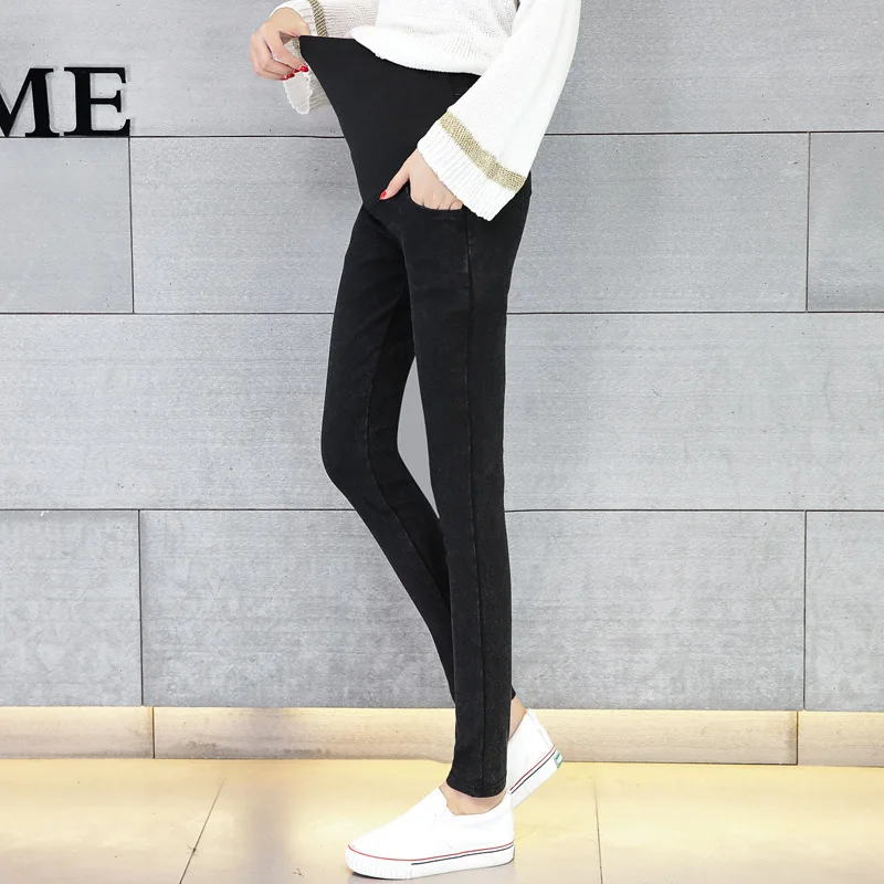 2019 Early Spring Pregnant Women Korean-style Black And White with Pattern Elasticity Abdominal Support Cowboy Trousers Washing
2019 Early Spring Pregnant Women Korean-style Black And White with Pattern Elasticity Abdominal Support Cowboy Trousers Washing