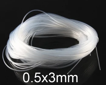 0.5x3mm 0.5mm 3mm Transparent silica gel tube food grade silicone tube lucency silicon hose FDA tasteless capillary tubing 
0.5x3mm 0.5mm 3mm Transparent silica gel tube food grade silicone tube lucency silicon hose FDA tasteless capillary tubing