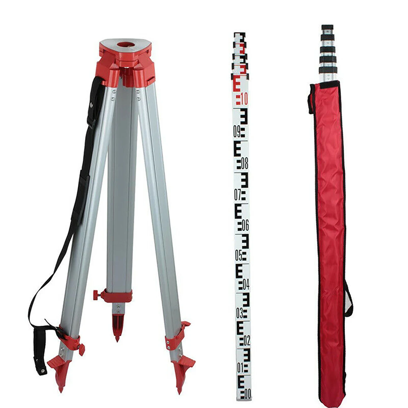 Honhill 1.65M Laser Level Tripod Adjustable Height Thicken Aluminum Tripod Stand + 5M Staff Ruler For Self leveling Tripod
Honhill 1.65M Laser Level Tripod Adjustable Height Thicken Aluminum Tripod Stand + 5M Staff Ruler For Self leveling Tripod