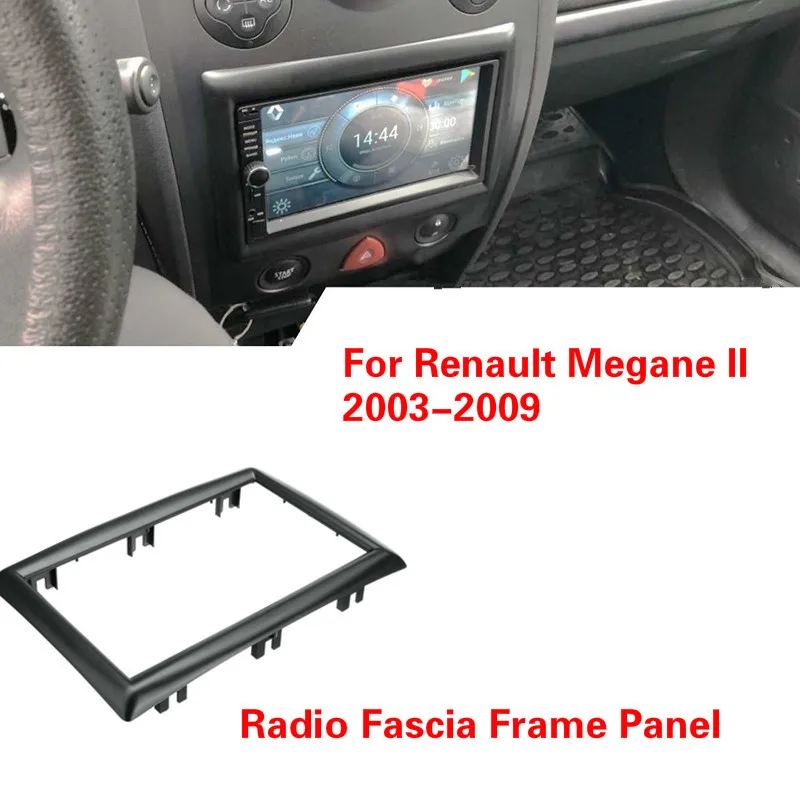 2 Din Car Stereo Radio Fascia Frame Panel Adapter Cover Trim for Renault Megane II 2003-2009
2 Din Car Stereo Radio Fascia Frame Panel Adapter Cover Trim for Renault Megane II 2003-2009