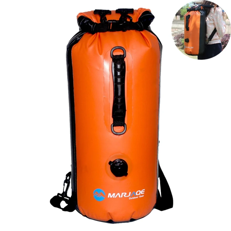 Marjaqe 30L Shoulder Waterproof Bag Ultra Light Multi-Function Drift Bag Kayaking Inflatable Dry Explosion
Marjaqe 30L Shoulder Waterproof Bag Ultra Light Multi-Function Drift Bag Kayaking Inflatable Dry Explosion