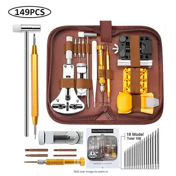 149PCS Watch Repair Tools Kits Upgraded Version Watches Battery Replacement Watchband Link Remover Spring Bar Tool Kit
149PCS Watch Repair Tools Kits Upgraded Version Watches Battery Replacement Watchband Link Remover Spring Bar Tool Kit