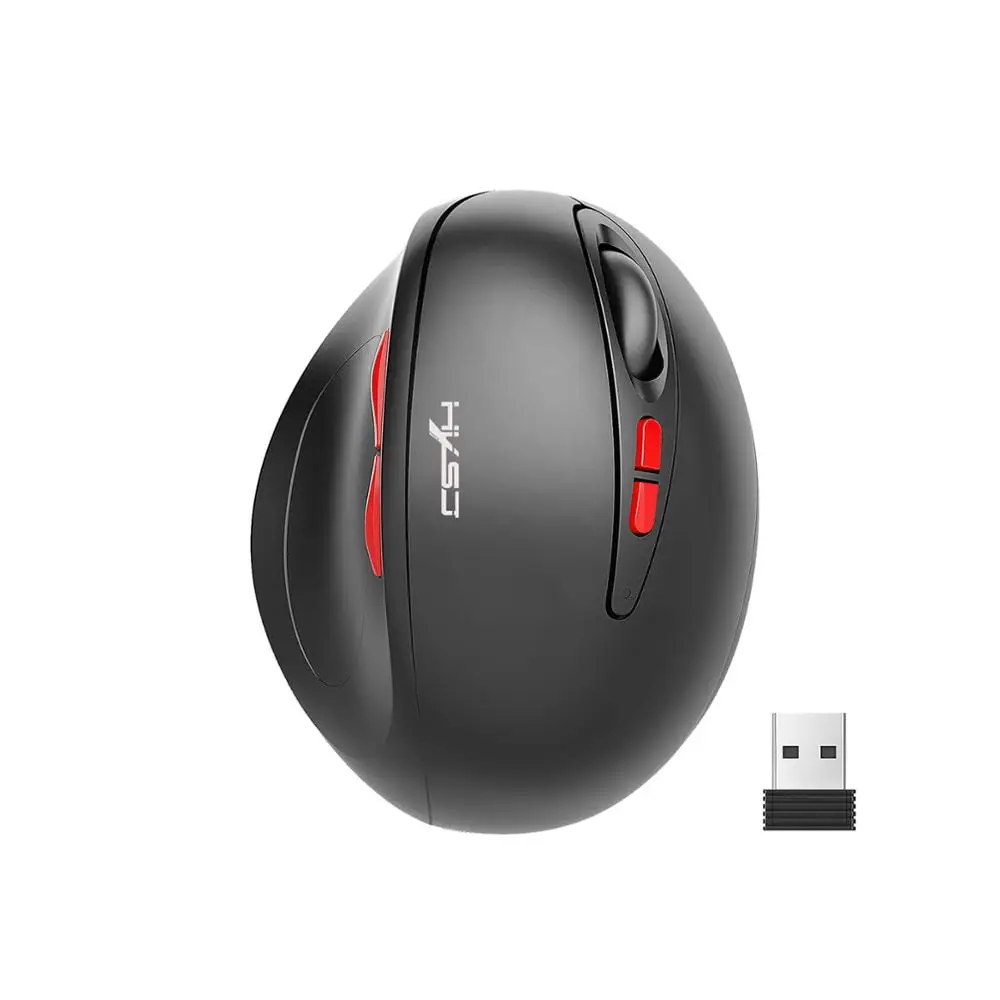 New Vertical 2.4G Wireless Mouse 2400DPI Adjustable USB Receiver Optical Computer Mouse Ergonomic Mice For PC Laptop Desktop
New Vertical 2.4G Wireless Mouse 2400DPI Adjustable USB Receiver Optical Computer Mouse Ergonomic Mice For PC Laptop Desktop