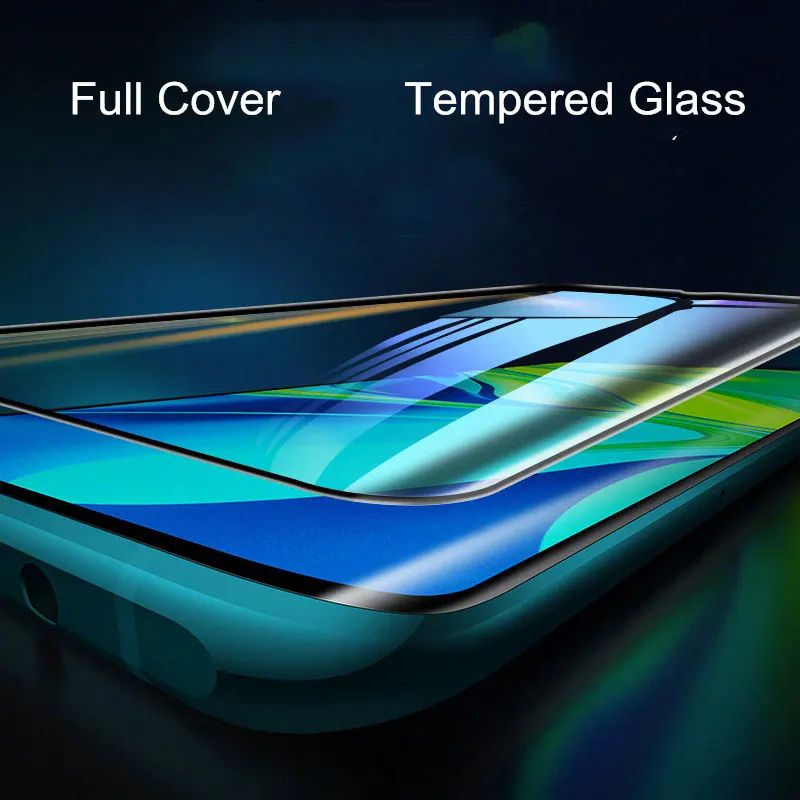 Фото Glass for Xiaomi Mi 10 Tempered Curved Full Cover Ultra-thin Armor Screen Protector Note Mi10 Pro | Мобильные телефоны и
