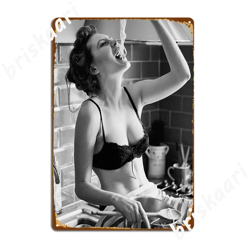 Spaghetti Girl Kitchen Foodie Vintage Metal Plaque Poster Classic Cinema Living Room Wall Plaque Cave Pub Tin Sign Poster
Spaghetti Girl Kitchen Foodie Vintage Metal Plaque Poster Classic Cinema Living Room Wall Plaque Cave Pub Tin Sign Poster