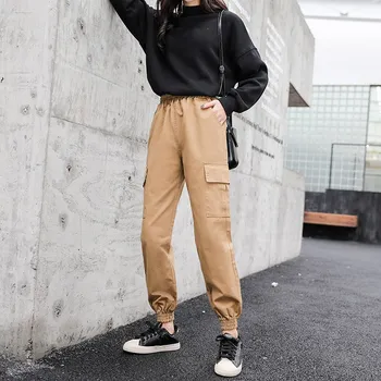 Plus Size 5Xl Women Cargo Pants Solid Loose Big Pockets Sweatpants Female Casual Bf Ankle-Length Trousers
Plus Size 5Xl Women Cargo Pants Solid Loose Big Pockets Sweatpants Female Casual Bf Ankle-Length Trousers