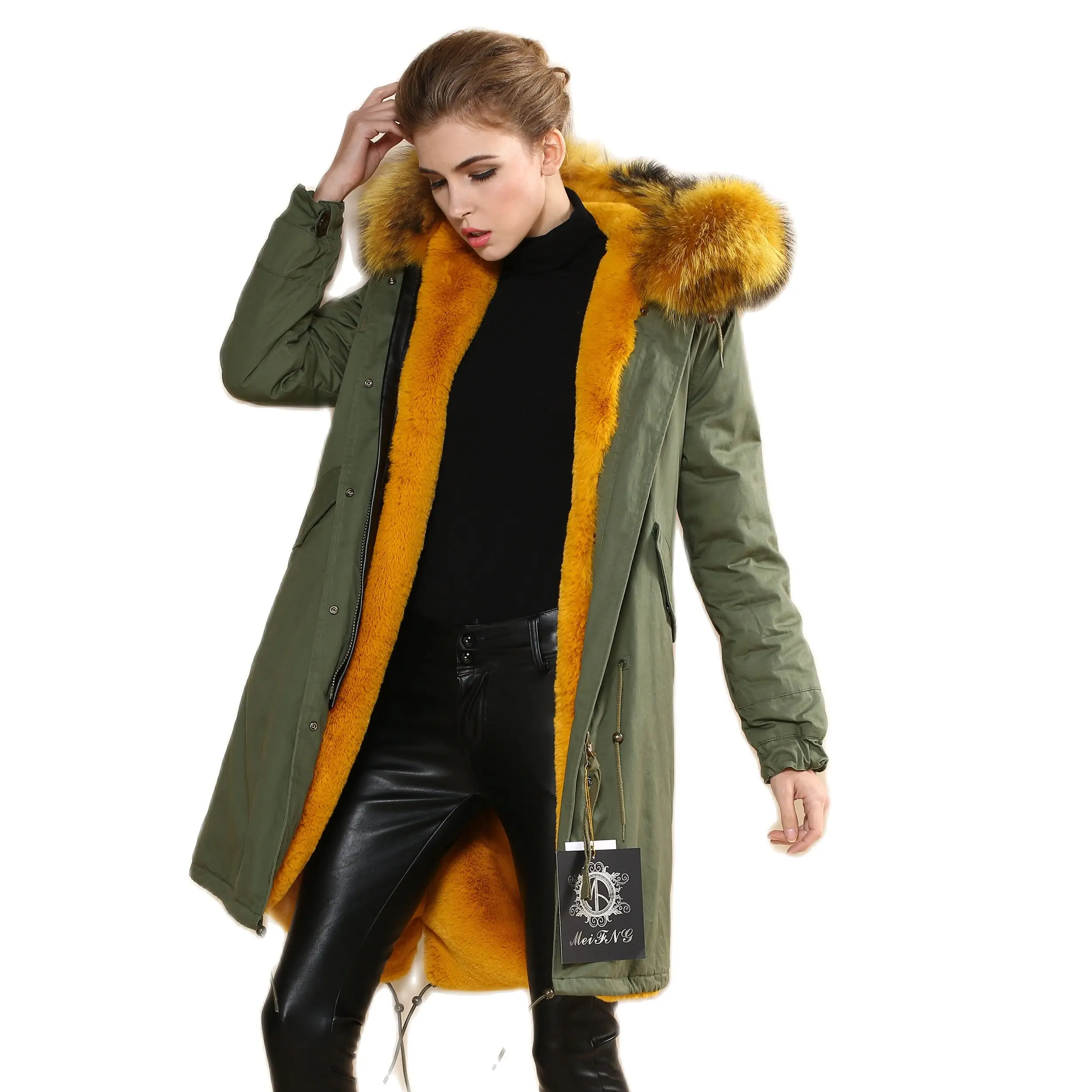 Оптовая продажа, Женская парка с подкладкой из имбирного меха, куртка из синтетического меха, Длинная женская одежда
Оптовая продажа, Женская парка с подкладкой из имбирного меха, куртка из синтетического меха, Длинная женская одежда