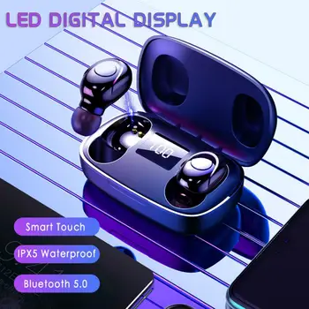 S9 TWS In-Ear Earbuds Gaming Bluetooth Earphone Wireless Headphone BT5.0 Waterproof power display With Mic Mini Sport Headset
S9 TWS In-Ear Earbuds Gaming Bluetooth Earphone Wireless Headphone BT5.0 Waterproof power display With Mic Mini Sport Headset