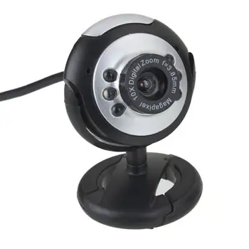 New USB 2.0 Digital HD Webcam Camera 30.0 Mega Pixels 6 LED Web Cam With Mic Microphone For Skype For MSN PC
New USB 2.0 Digital HD Webcam Camera 30.0 Mega Pixels 6 LED Web Cam With Mic Microphone For Skype For MSN PC