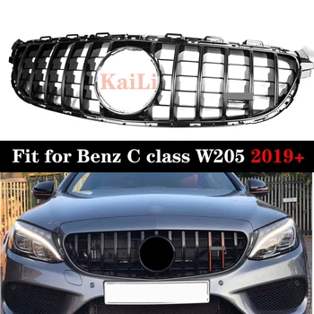 C205 GT Grille for Mercedes-benz C Class Sport Edition Front Bumper Radiator Grills C180 C260 C300 2019+
C205 GT Grille for Mercedes-benz C Class Sport Edition Front Bumper Radiator Grills C180 C260 C300 2019+