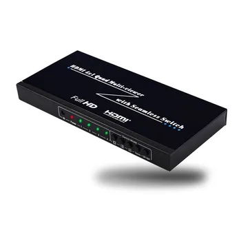 Computer Accessory HDMI KVM Switches 4 In 1 Out Multi-Viewer Switcher Display Remote Meeting DNF Office Sharing Picture Splitter
Computer Accessory HDMI KVM Switches 4 In 1 Out Multi-Viewer Switcher Display Remote Meeting DNF Office Sharing Picture Splitter