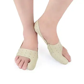 1 Pair Soft Protector Toe Straightener Silicone Toe Thumb Corrector Adjuster Care hallux valgus Separator Feet Q4A1
1 Pair Soft Protector Toe Straightener Silicone Toe Thumb Corrector Adjuster Care hallux valgus Separator Feet Q4A1
