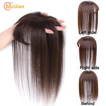 MEIFAN Top Hair Pieces with Bangs Hand-made Half Head Wig Stright Natural Fluffy Invisible Replacement Synthetic Hair Piece
MEIFAN Top Hair Pieces with Bangs Hand-made Half Head Wig Stright Natural Fluffy Invisible Replacement Synthetic Hair Piece