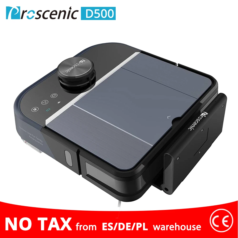 Proscenic D500 Robotic Vacuum Cleaner MOP Vacuum Sweep 3 in 1 Vacuum with Laser Navigation 3200ma Li-ion recharge battery
Proscenic D500 Robotic Vacuum Cleaner MOP Vacuum Sweep 3 in 1 Vacuum with Laser Navigation 3200ma Li-ion recharge battery