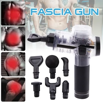 Electric Muscle Massage Gun with 6 Massage Heads Cordless Handheld fascia Massager Muscles Relaxation Pain Relieve Stiff Muscle
Electric Muscle Massage Gun with 6 Massage Heads Cordless Handheld fascia Massager Muscles Relaxation Pain Relieve Stiff Muscle