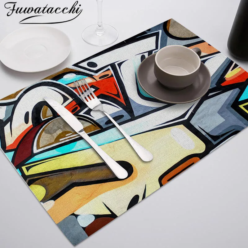 Fuwatacchi Abstract Placemats for Dinning Table Drink Coaster Reusable Mat for Kitchen Table Polyester Tableware Tea Party Decor
Fuwatacchi Abstract Placemats for Dinning Table Drink Coaster Reusable Mat for Kitchen Table Polyester Tableware Tea Party Decor