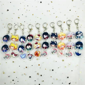 20Styles Anime Demon Slayer Kimetsu No Yaiba Keychain Tanjirou Zenitsu Giyuu Muzan Kokushibou Douma Keyring Acrylic Key Chains
20Styles Anime Demon Slayer Kimetsu No Yaiba Keychain Tanjirou Zenitsu Giyuu Muzan Kokushibou Douma Keyring Acrylic Key Chains
