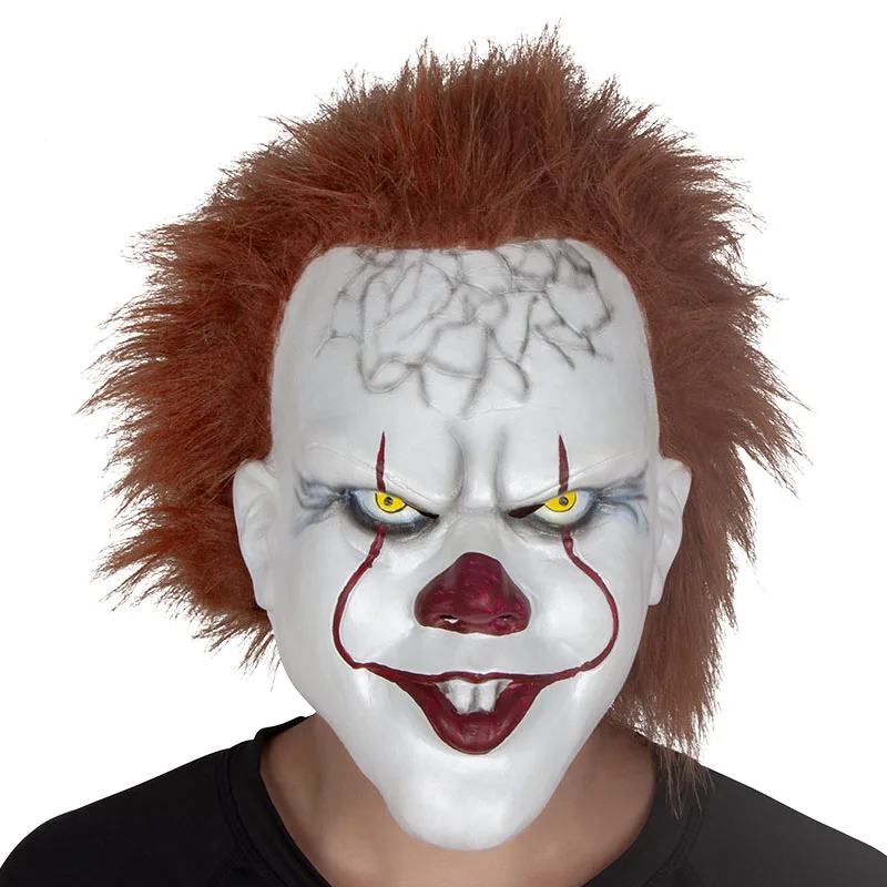 Joker Pennywise Mask Stephen King It Chapter 2 Horror Cosplay Latex Masks Clown Halloween Party Costume Props 2019
Joker Pennywise Mask Stephen King It Chapter 2 Horror Cosplay Latex Masks Clown Halloween Party Costume Props 2019
