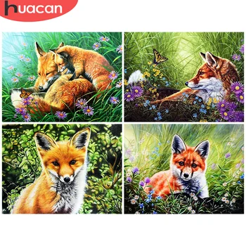 HUACAN Full Diamond Embroidery Fox Rhinestones Sale 5D Diamond Painting Mosaic Kit Animal Cross Stitch Handmade Gift Art 
HUACAN Full Diamond Embroidery Fox Rhinestones Sale 5D Diamond Painting Mosaic Kit Animal Cross Stitch Handmade Gift Art