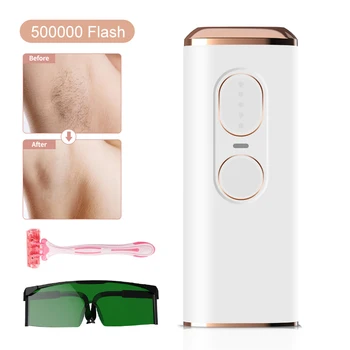 Home Hold Depilatory Laser Mini Hair Epilator Permanent Hair Removal IPL System 500000 Shot Light Pulses Whole Body Hair Remover
Home Hold Depilatory Laser Mini Hair Epilator Permanent Hair Removal IPL System 500000 Shot Light Pulses Whole Body Hair Remover