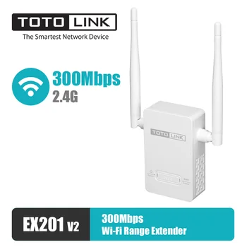 TOTOLINK EX201 V2 Wifi Range Extender Wifi speed 300Mbps 2*4dBi antennas for 3BHK
TOTOLINK EX201 V2 Wifi Range Extender Wifi speed 300Mbps 2*4dBi antennas for 3BHK