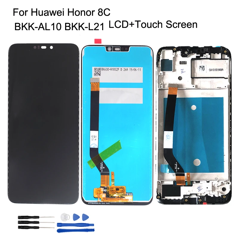 For Huawei Honor 8C LCD Display Touch Screen Digitizer Assembly Repair Parts For Honor Paly 8C BKK-AL10 BKK-L21 LCD Display
For Huawei Honor 8C LCD Display Touch Screen Digitizer Assembly Repair Parts For Honor Paly 8C BKK-AL10 BKK-L21 LCD Display