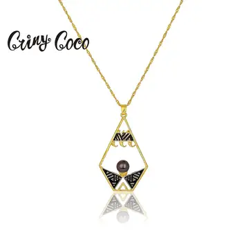 Cring Coco Vintage Hawaiian Pearl Necklaces & Pendants Women Gold Color Beads Geometric Chains Choker Necklace Jewelry for Women
Cring Coco Vintage Hawaiian Pearl Necklaces & Pendants Women Gold Color Beads Geometric Chains Choker Necklace Jewelry for Women