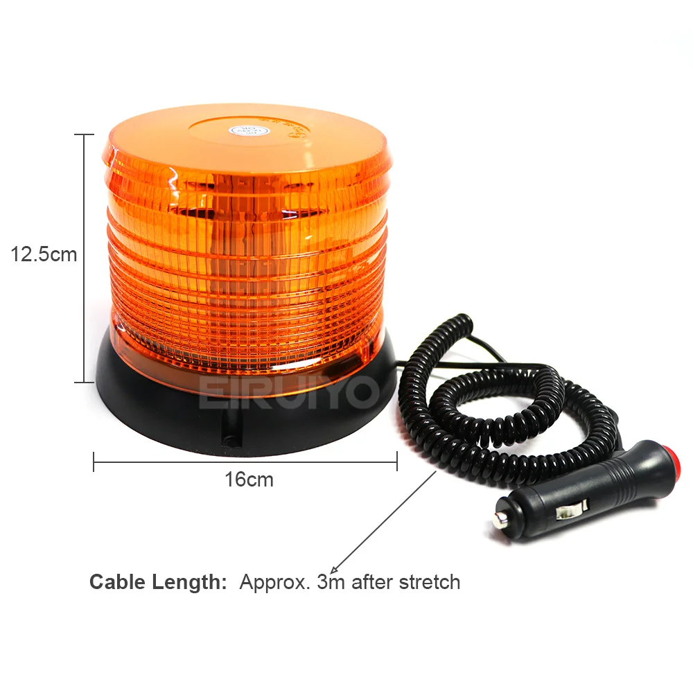 Amber Blue Red 40 LED Strobe Light Beacon Vehicle Car Roof Hazard Warning Flash Emergency Rotating Flashing Safety Signal Lamp Amber Blue Red 40 LED Strobe Light Beacon Vehicle Car Roof Hazard Warning Flash Emergency Rotating Flashing Safety Signal Lamp