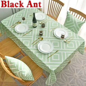 Modern Geometric Rectangular Tablecloth Green Grey Nordic INS Home Party Decor Dining Kitchen Coffee Table Cover Cloth ZB011F
Modern Geometric Rectangular Tablecloth Green Grey Nordic INS Home Party Decor Dining Kitchen Coffee Table Cover Cloth ZB011F
