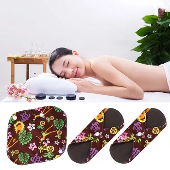 1 Set Bamboo Charcoal Menstrual Pads Super Absorbent Reusable Washable Sanitary Pads Woman Accessory Period Supplies for Girls 
1 Set Bamboo Charcoal Menstrual Pads Super Absorbent Reusable Washable Sanitary Pads Woman Accessory Period Supplies for Girls