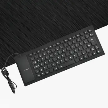 85-key Computer Keyboard Silicone Mute Soft Keyboard USB Wired Keyboard Portable Mini Laptop Pc Folding Waterproof Keyboard
85-key Computer Keyboard Silicone Mute Soft Keyboard USB Wired Keyboard Portable Mini Laptop Pc Folding Waterproof Keyboard