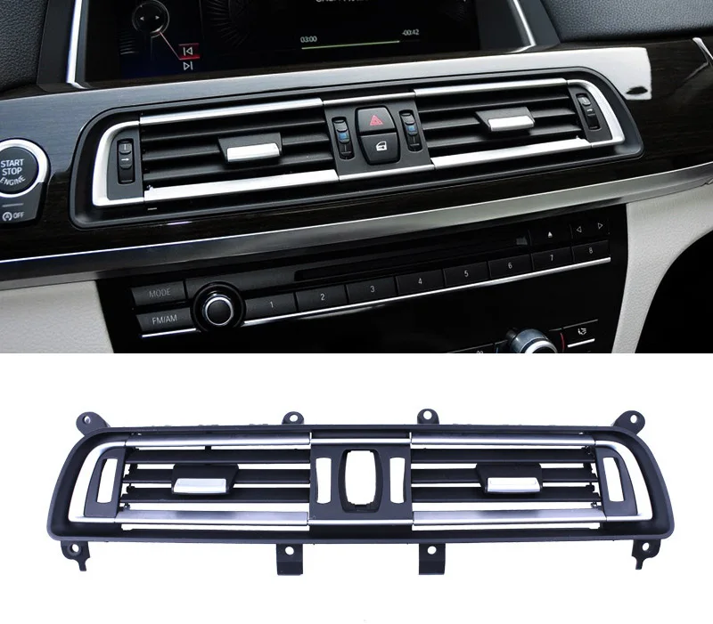 For BMW 7 Series F01 F02 730 735 740 745 A/C Air conditioning outlet left middle right rear Vent Panel Grille Cover
For BMW 7 Series F01 F02 730 735 740 745 A/C Air conditioning outlet left middle right rear Vent Panel Grille Cover