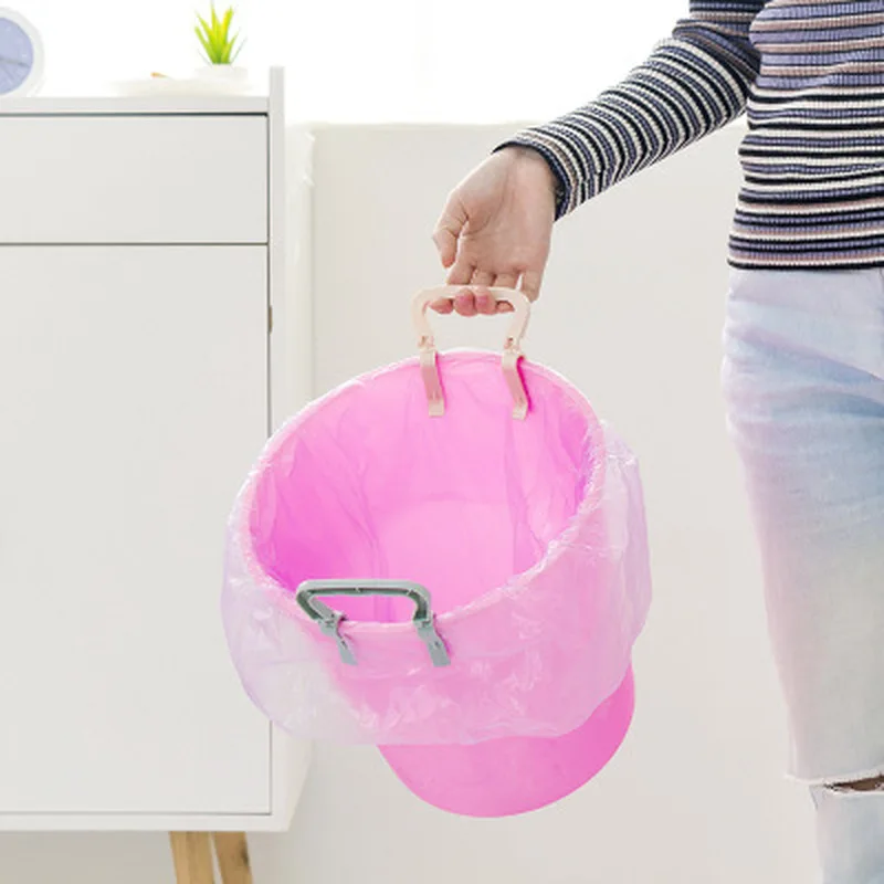 2pcs Plastic Garbage Bag Clip Clamp Practical Trash Can Fixed Clip Lock Holder Creative Slip-Proof Plastic Bag Sealing Clip
2pcs Plastic Garbage Bag Clip Clamp Practical Trash Can Fixed Clip Lock Holder Creative Slip-Proof Plastic Bag Sealing Clip