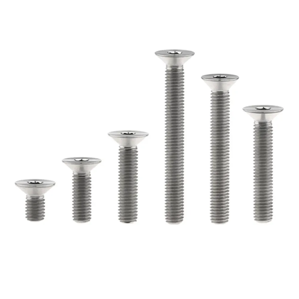 Xingxi Titanium Screws GR5/TC4 Fastener M8X15 20 25 30 35 40 45 50 60 65 80mm DIN7991 Countersunk Head Hexagon Bolts 4 pcs
Xingxi Titanium Screws GR5/TC4 Fastener M8X15 20 25 30 35 40 45 50 60 65 80mm DIN7991 Countersunk Head Hexagon Bolts 4 pcs