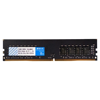 RUICHU DDR4 16G 2666 Desktop Single 16G Memory Module Is Fully Compatible with 2133 4G/8G Support Dual Pass
RUICHU DDR4 16G 2666 Desktop Single 16G Memory Module Is Fully Compatible with 2133 4G/8G Support Dual Pass